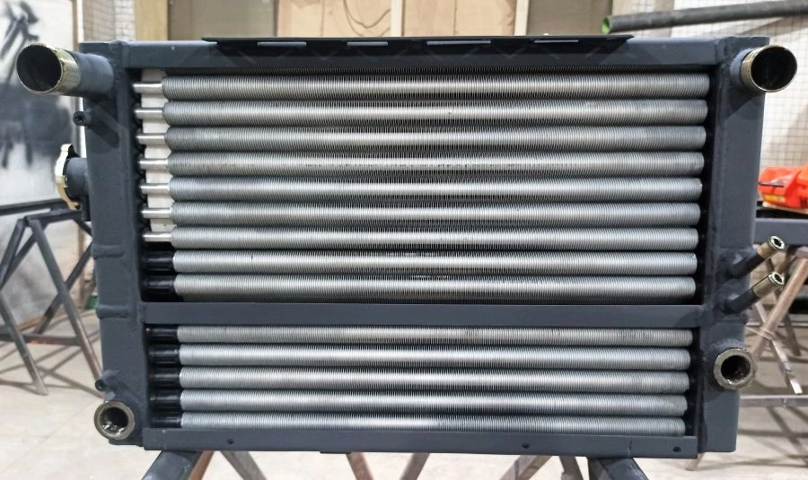 Analogue of radiator Komatsu WB 93R-5EO, combined