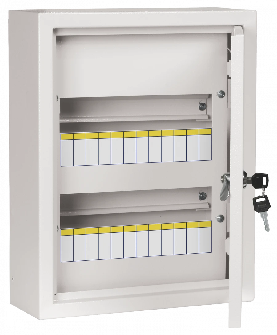MKM13-N-24-31-Z TITAN 3 Enclosure metal. ShchRn-24 (395h310h120) IP31 white IEK