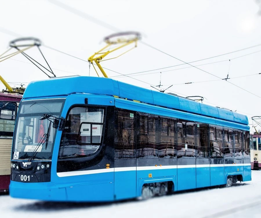 Tramway car of model 71-628
