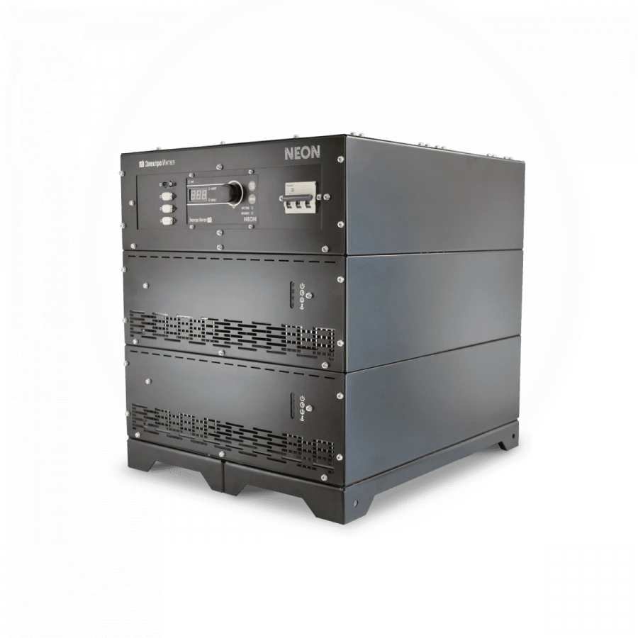 Power supply of inverter type of "NEON" trade mark, type IPG-12/600R - 380