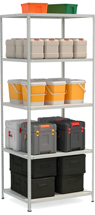 Metal shelf reinforced shelving unit model STF Shelf 1085-2.5