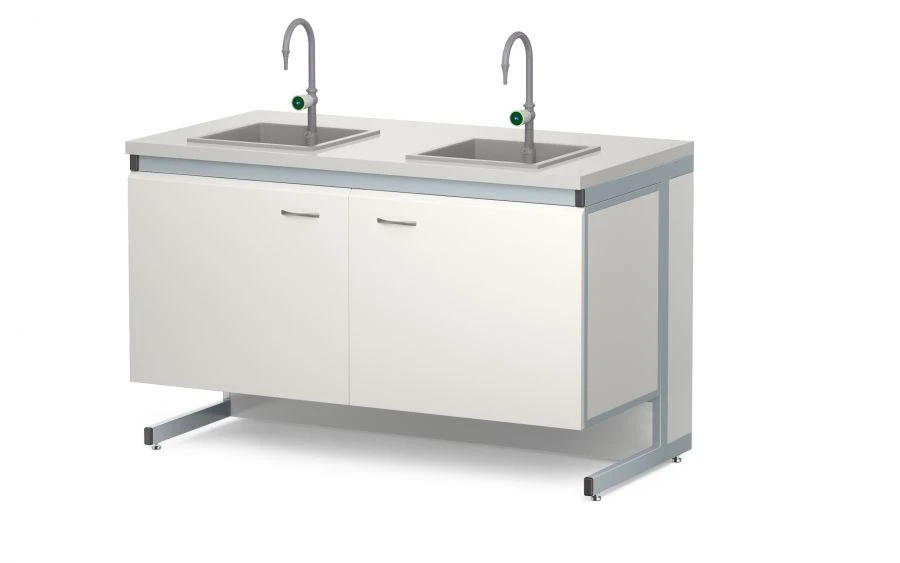 Laboratory furniture: Washing table