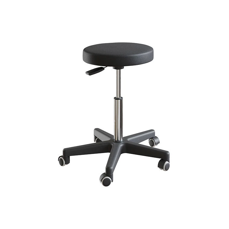 Leather stool Theta 2 L