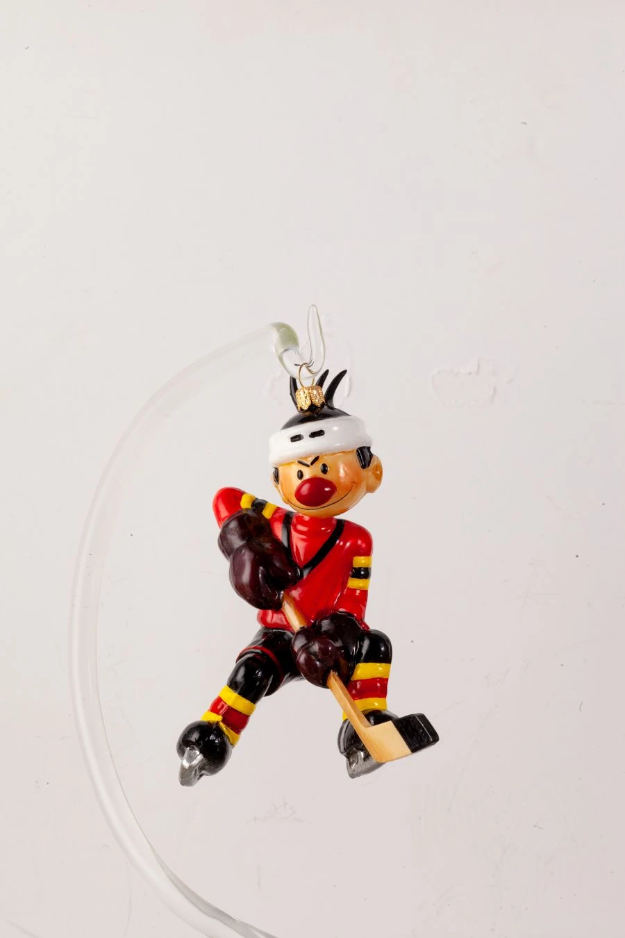 Licence Christmas tree toy made of glass "Attacking Meteor"