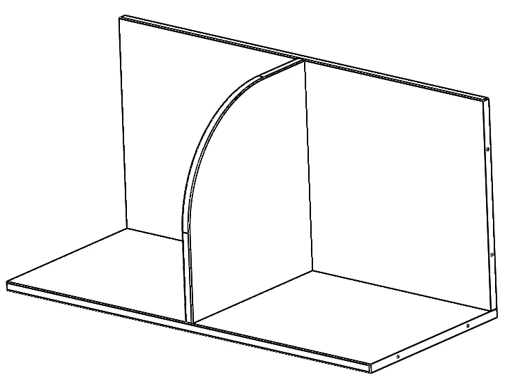 Modular children's wall, module SMD. 19