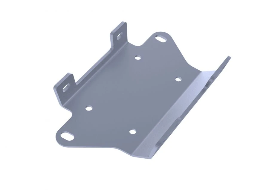 Mounting for Yamaha Grizzly 700 winch