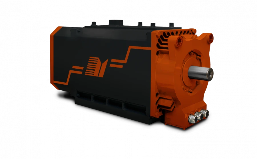 Traction asynchronous motor for driving tram cars TAED72