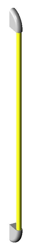 Passenger vestibule handrail DBPS 001.01.04.000-06