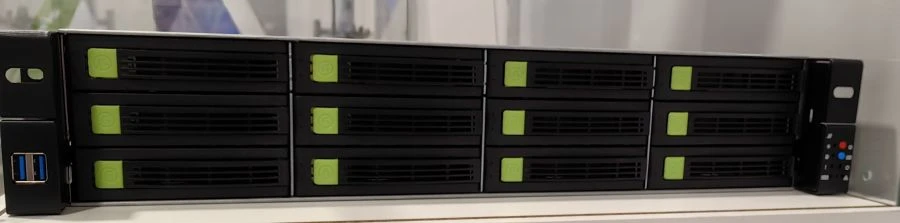 Server Eureka model 2U-Int 98596243.466219.002-01 (server case KDBA.301234.125; motherboard KDBA469555.015.015; backplanes KDBA.