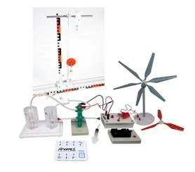 Digital laboratory Archimedes for studying the basics of mechanics, pneumatics and renewable energy sources