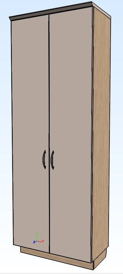 Closed filing cabinet ATT-Of2