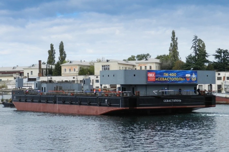 Floating crane 400 tonnes g/mt