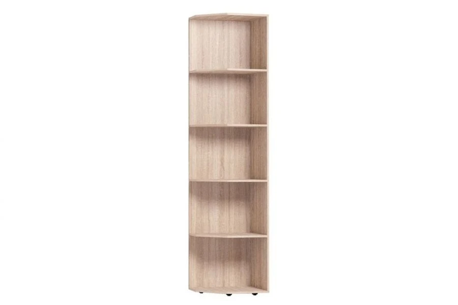 Angular shelving unit