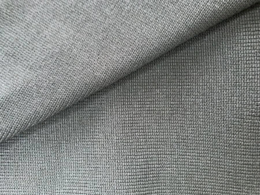 Flame retardant semi woollen knitted fabric "Damper PSM 600", composition: 35% wool, 65% modacryl