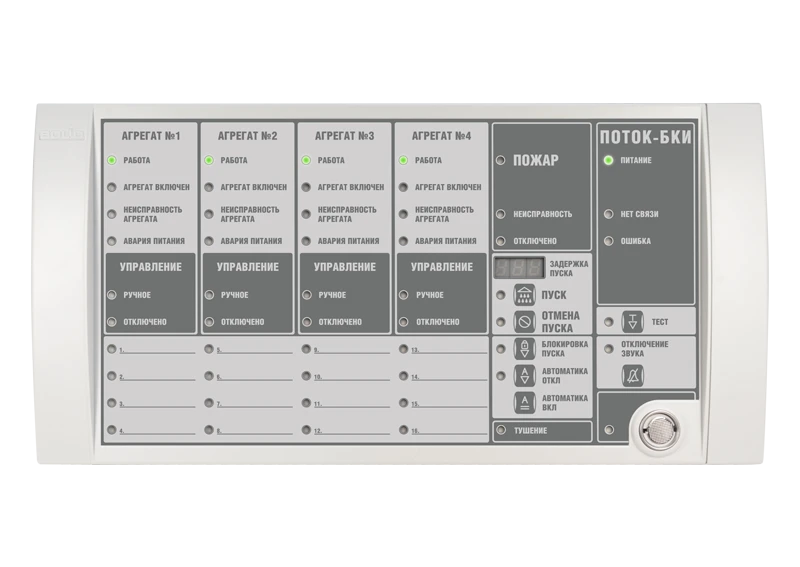 Indication and control unit "Potok-BKI 2RS485" ????.426469.034-01