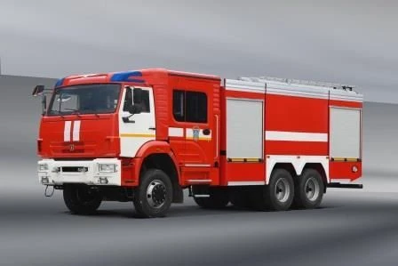 Fire tank truck ??-7,0-(40-100), type 58816?65111, modification ??-7,0-(40-100), on chassis KAMAZ-65111-50.