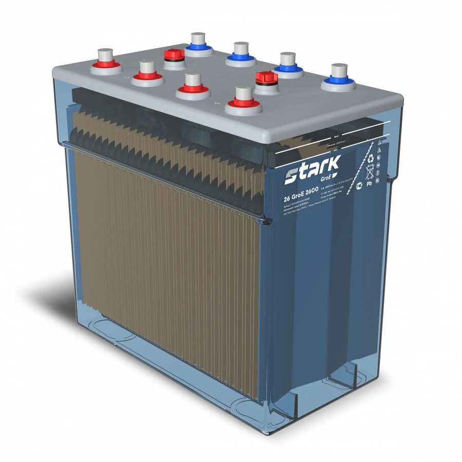 Lead-acid battery STARK 26 GroE 2600