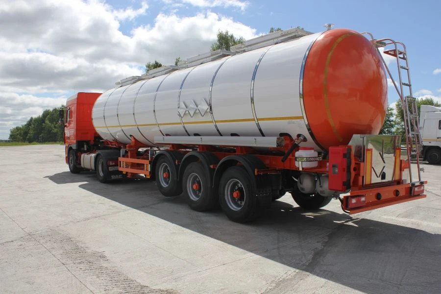 Semi-trailer-slurry tanker type SF30