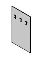 Panel-hanger. Furniture set "Contemp"