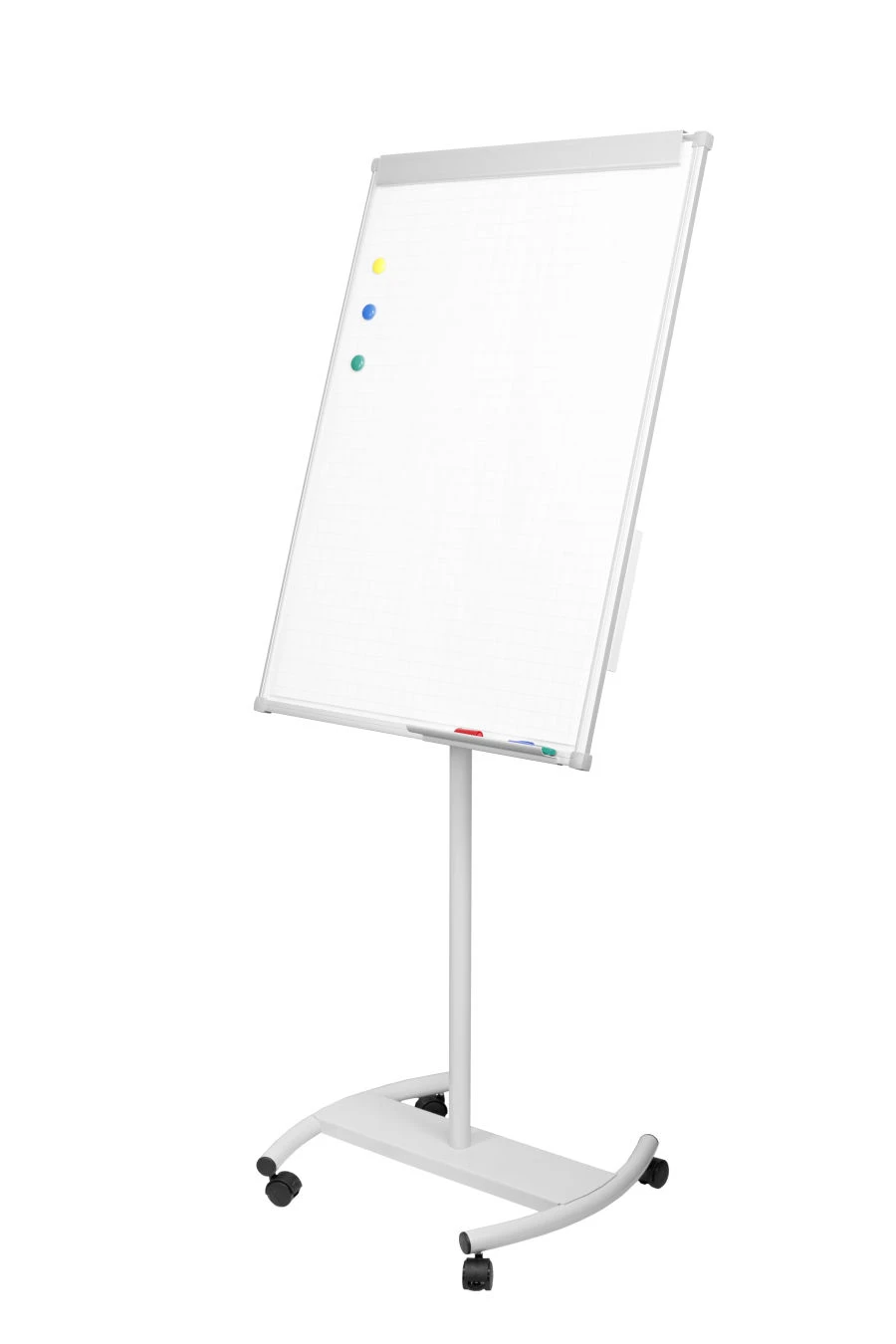 Mobile magnetic marker flipchart