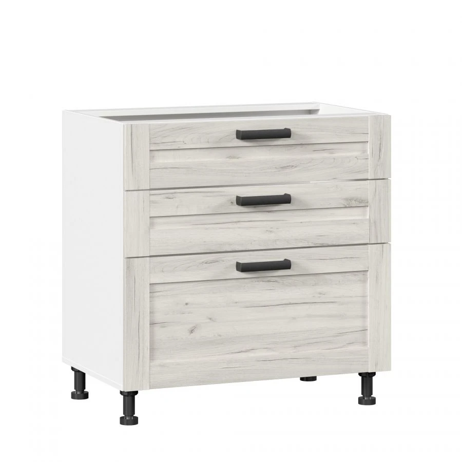 Vincenza LD.234850.000 Front set for kitchen cabinet 800 with 3 drawers (4)