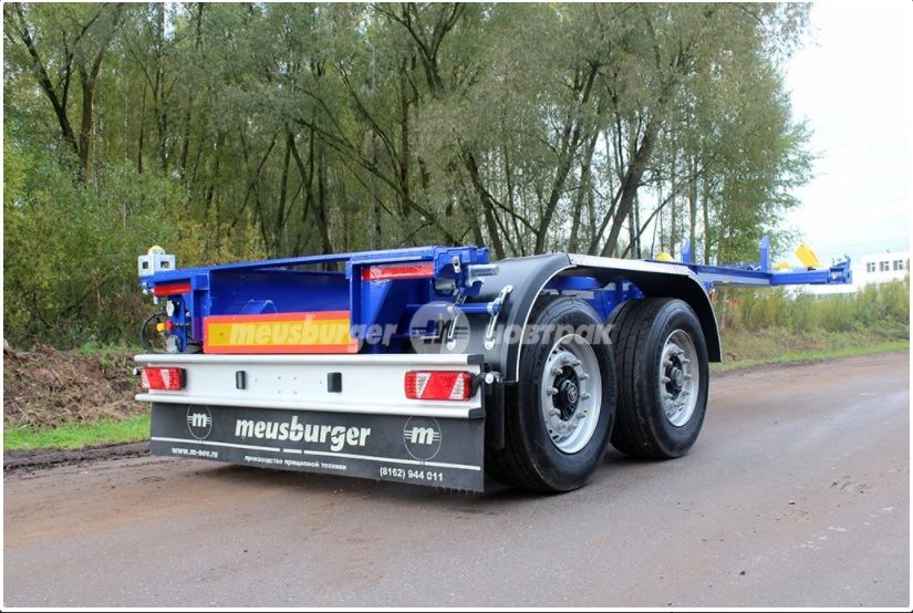 Double-axle container semitrailer SW-236
