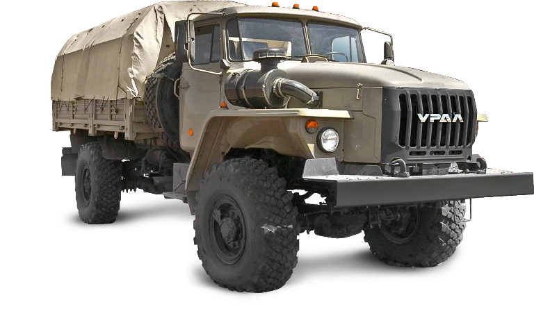 Flatbed truck Ural 43206