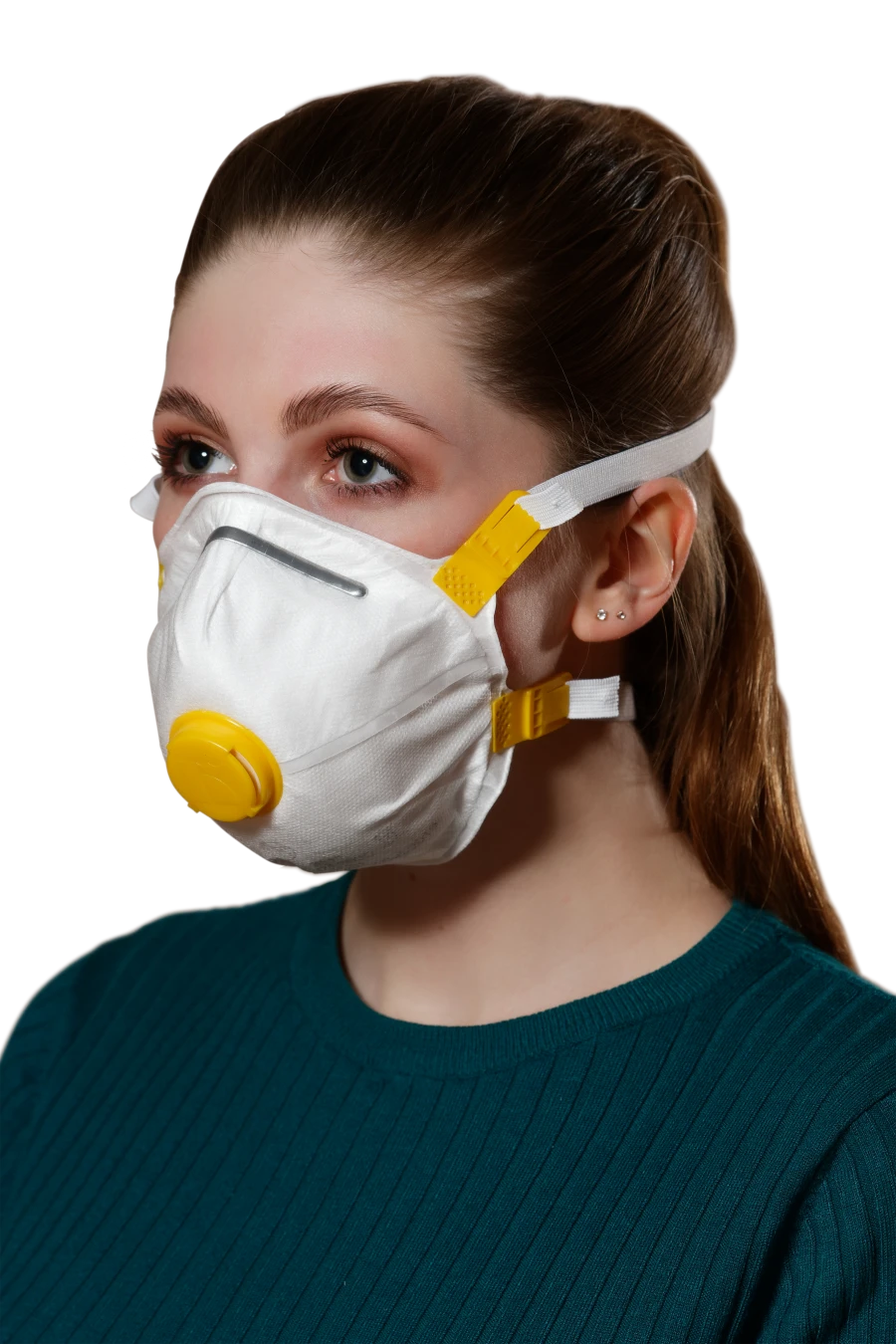 Disposable filtering mask for protection against aerosols "Respirator "SPIRO-311" FFP1 NR D".