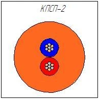 Field seismic cable KPSP