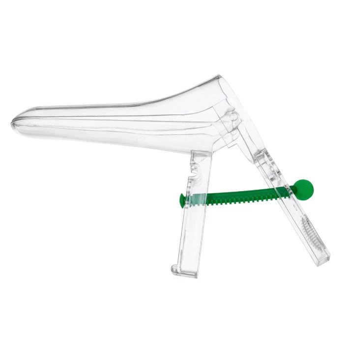 Gynaecological polymeric double-barred single-use sterile mirror according to TU 9393-005-27380060-2006 ?3 (L).