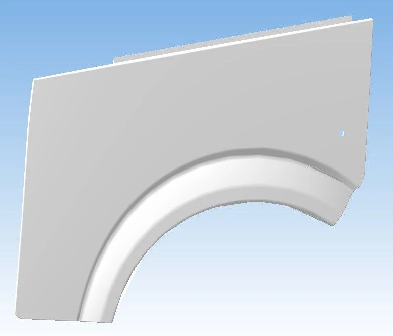 Driver's door panel outside 320405-04-6400015