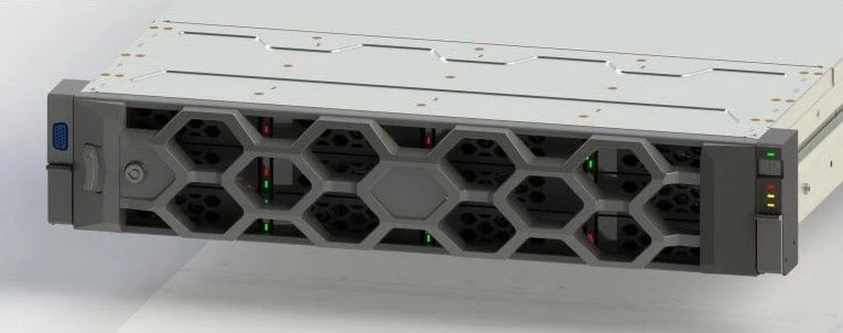 Server "TechnoBusiness" model 2U-Int 21906986.466219.021 (server case KDBA.469573.013; motherboard KDBA.469555.013; back