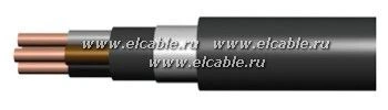 Power cable with cross-linked polyethylene insulation, non-burning APvBVng(A)-HL, APvBVng(A)