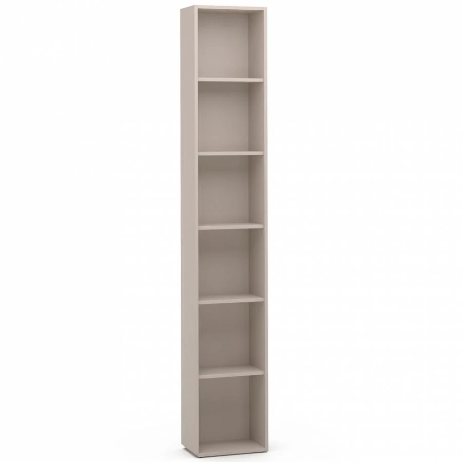 "SOHO" G6B-03.DS, End shelf, right side, 400 (beige) from the set of modular furniture "SOHO".
