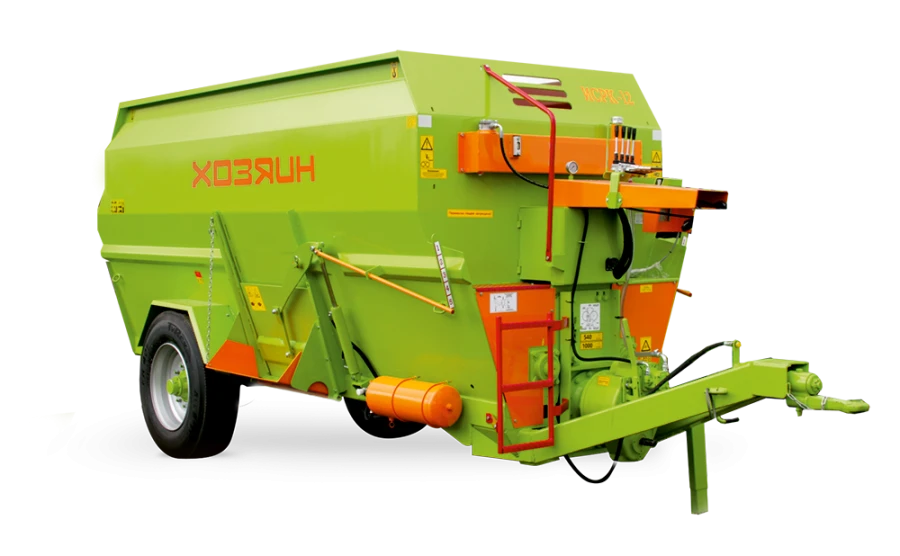 Shredder - mixer - feed dispenser ISRK-12 "KHOZYAIN"