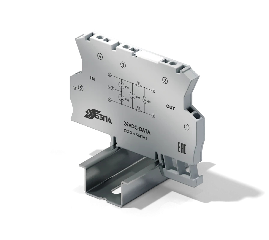 Surge voltage protection device, model: 24VDC-DATA