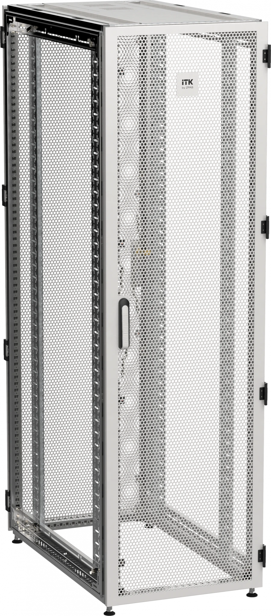 ZP35-42U-0610-PP-R ITK by ZPAS Serv. 19" 42U 600x1000mm single door ser. RF