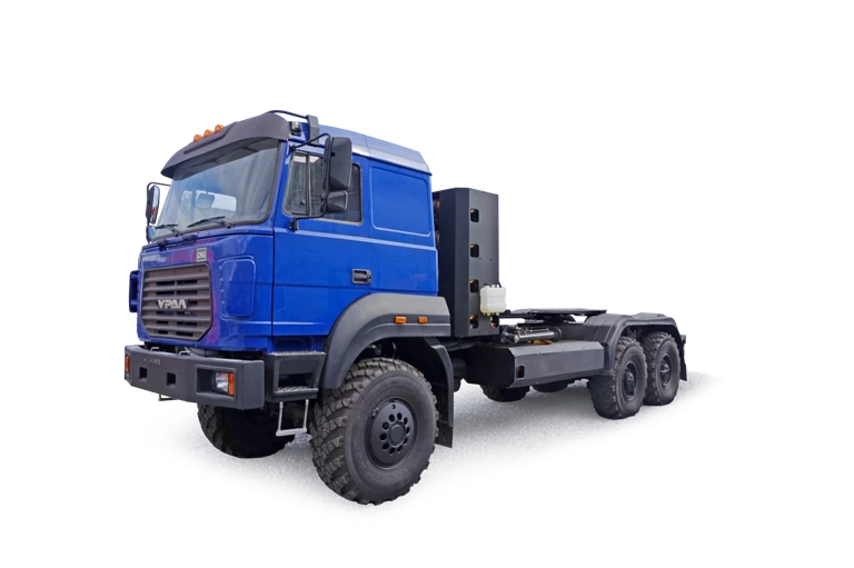 Chassis Ural 63701-4951 (Equipment variants: FG 16JSD220TA, 16JS200TA; clutch: YUCHAI)