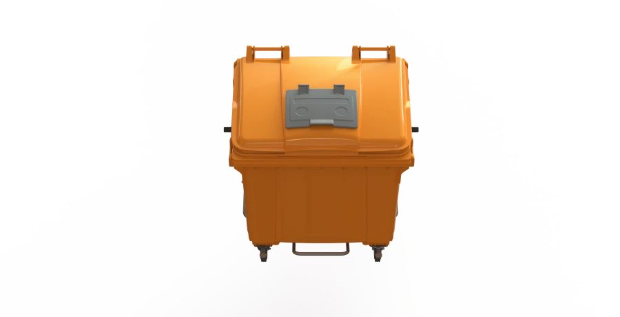 Mobile waste bin 1100 l Art.22.C19.W (20.800.20.PE; 21.050.20.PE.W)