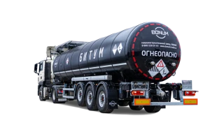 Bitumen tank semitrailer BONUM 928010 (modification 928010-02) TrDsM