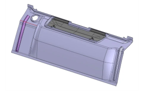 Rear door PUD 5299230-5702030-50