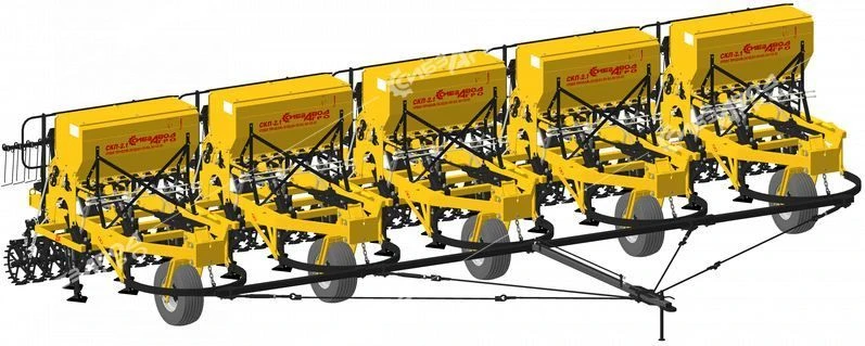 Set of seeders-cultivators KSCP-2,1Mx5 - modular