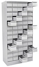 Component and component storage cabinet with 65 drawers SHA-65