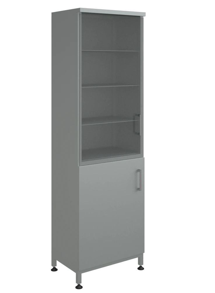 Laboratory glassware/apparatus storage cabinet narrow