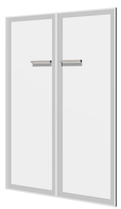 MAGNA Door to wide shelving unit / glass, Art. MDSH 07