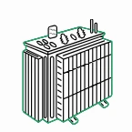 Transformers with liquid dielectric with capacity more than 10000 kVA