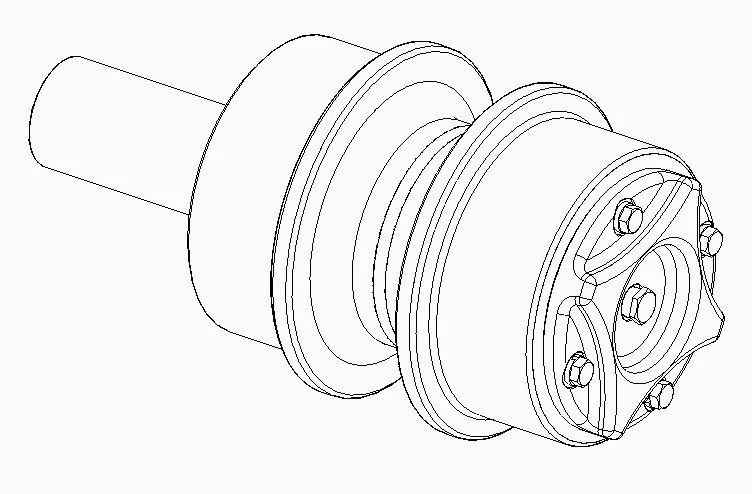 Support roller 3006-21-150SB