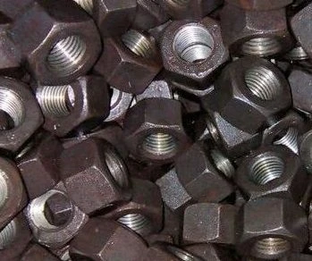 Nut for terminal and embedded bolts of railway rail fastenings GOST 16018-2014
