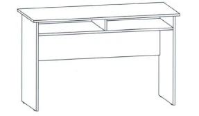 Table with shelf (Trade mark Alliance-S)