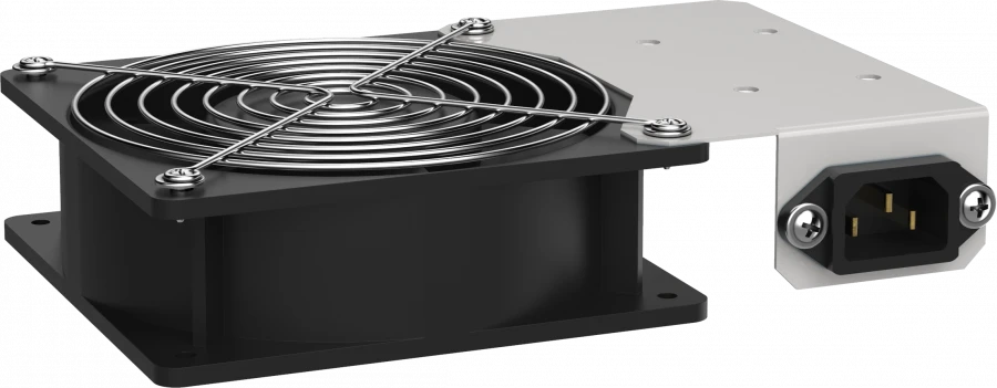 FM35-11ME ITK Fan panel 1 module C14 for 10" LINEA WS enclosure grey